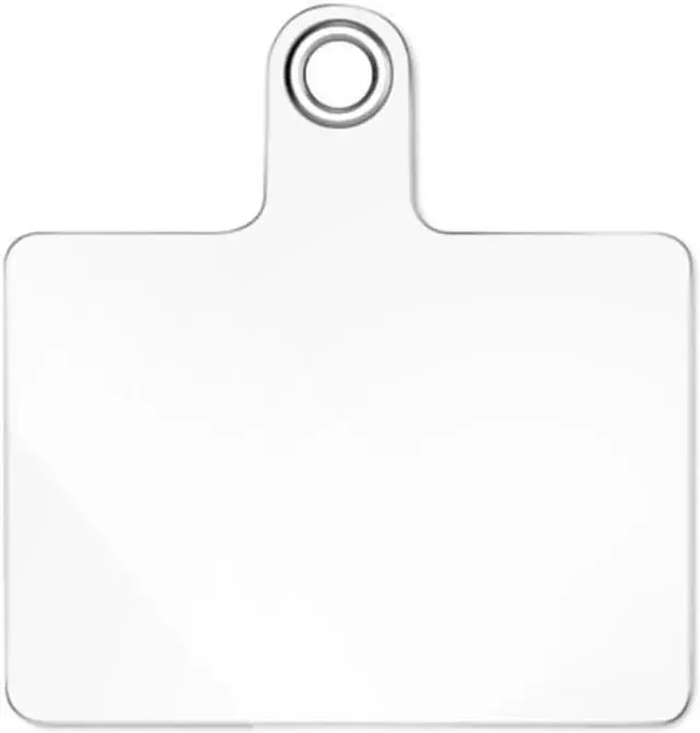 Alt view image 4 of 7 - 5 Pcs Mobile Phone Lanyard Patch Male Anti-lost Fixed Card Shell Connection Pendant Without Lanyard Hole Transparent Clip