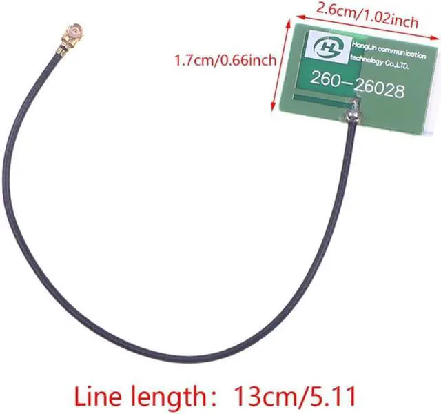 Alt view image 3 of 7 - 2x IPEX Internal WIFI Antenna for Mini PCIE WIFI Card for Computer Laptop Computer Networking