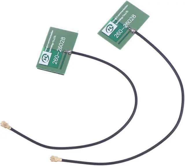 Alt view image 2 of 7 - 2x IPEX Internal WIFI Antenna for Mini PCIE WIFI Card for Computer Laptop Computer Networking