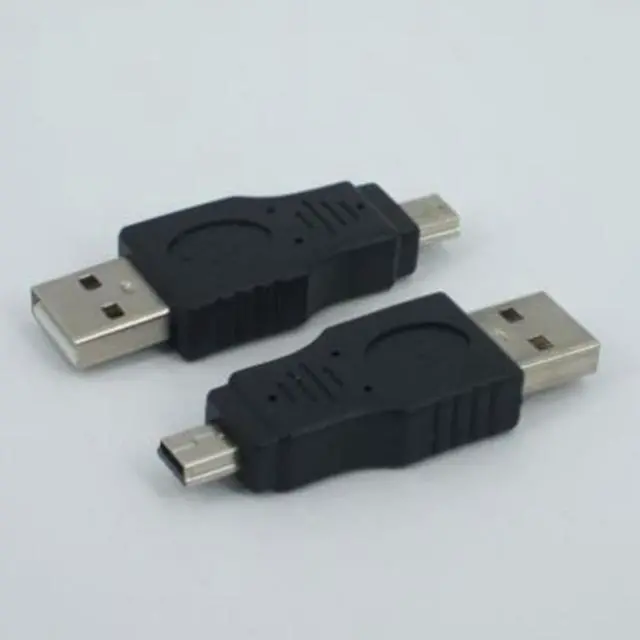 Alt view image 3 of 3 - Mini USB USB 2.0 A Female To Micro Mini USB B 5 Pin Male Plug OTG Host Adapter Converter Connector up to 480Mbps