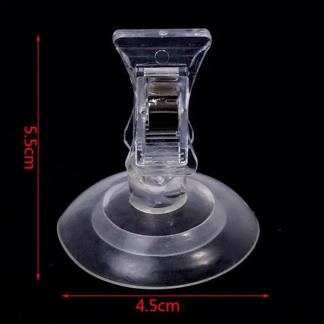 Alt view image 3 of 4 - 2Pcs Living Room Sucker Clamp Wall Suction Cup Clip Plastic Window Office Door Multifunctional ABS Home Mall Shop Smooth Surface