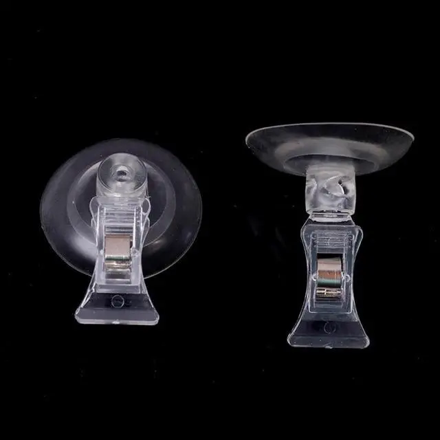 Alt view image 2 of 4 - 2Pcs Living Room Sucker Clamp Wall Suction Cup Clip Plastic Window Office Door Multifunctional ABS Home Mall Shop Smooth Surface