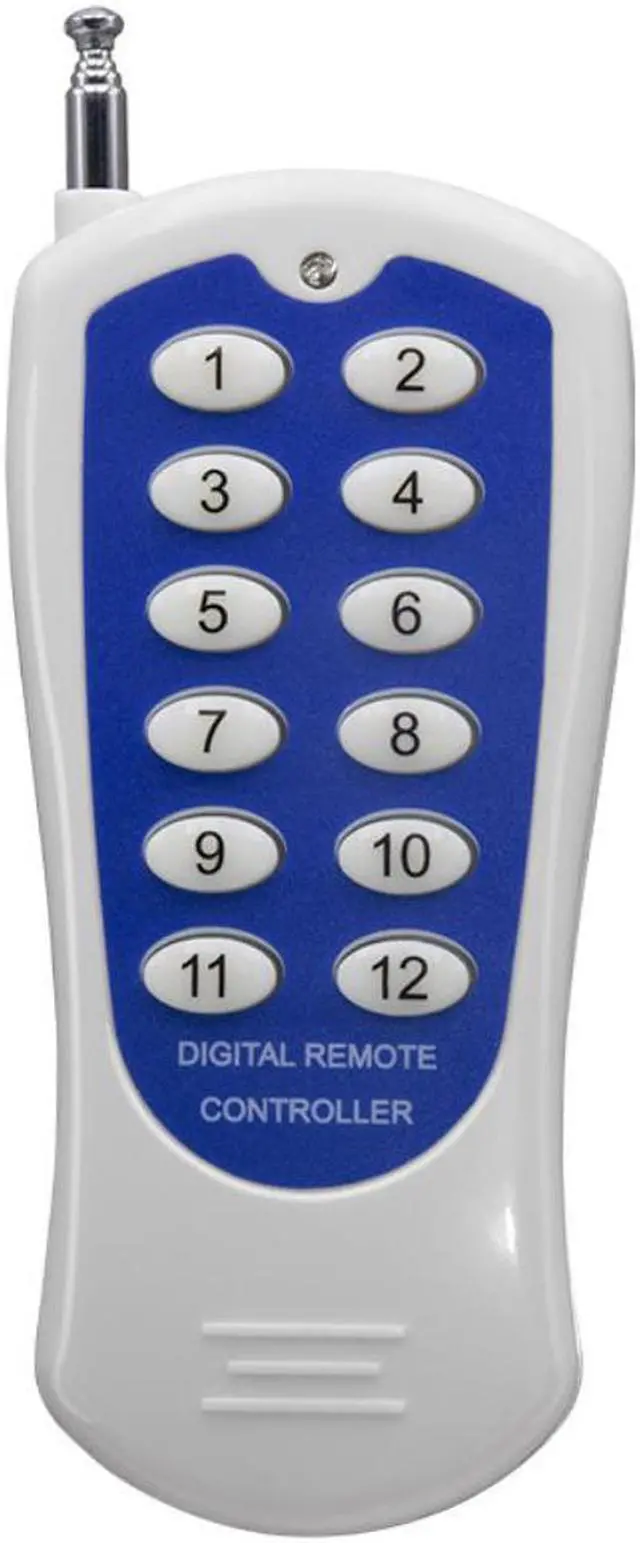 Main image of 315MHz Wireless Remote Controls RF Transmitter 8 Buttons & 12 Buttons 1000m Distance Work with 433MHz Relay Receiver KTNNKG