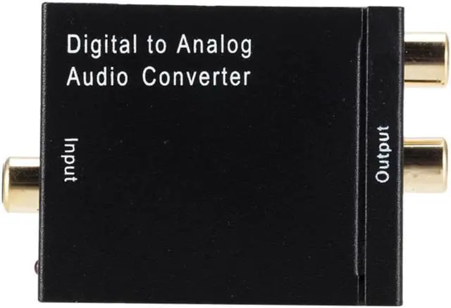 Main image of Digital to Analog Audio Converter Digital Optical CoaxCoaxialToslink to Analog RCA L/R Audio Converter Adapter Amplifier