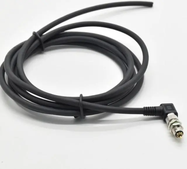Main image of M8 8-pin Sensor Connector Waterproof Elbow with Wire Plug Male and Female 3 4Pin +2m PVC Wire A Type