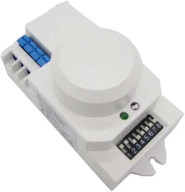 Main image of Hot Sale Round Ceiling Mounted Microwave Radar Inductive Switch Sensor AC110V To 240V Universal Induction Heater Tools