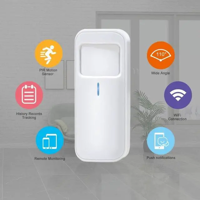 Main image of Smart Wireless WiFi Alarm Smart Home Smart Alarm Home Security Alarm System Security System Outdoor Wireless