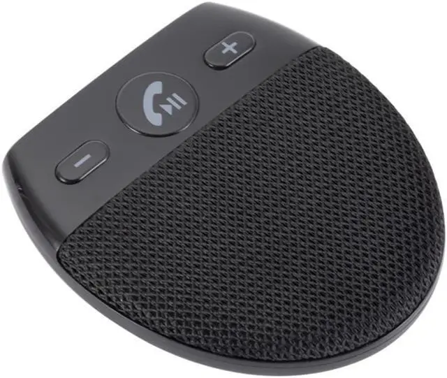 Main image of Bluetooth-compatible Handsfree Car Kit Wireless Speaker Phone MP3 Music Player Sun Visor Clip Speakerphone with Car Charger