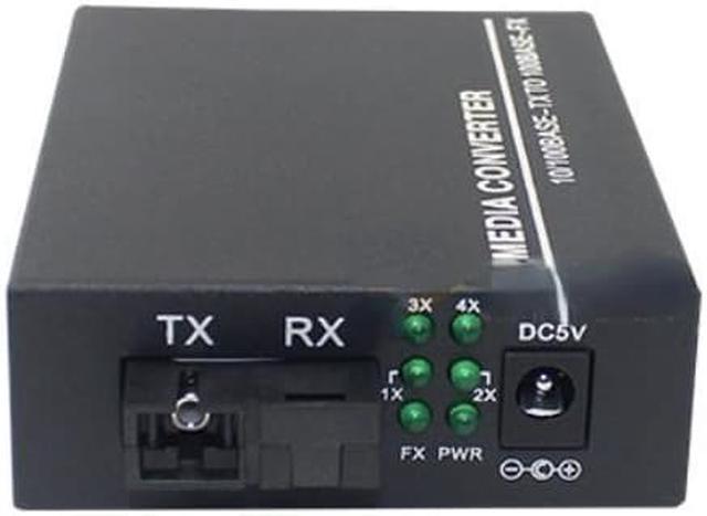 Main image of 100M Optical Fiber Transceiver One Light Two Electricity Single Mode Single Fiber Monitor Converter, 1 Light, 2 Electricity Port