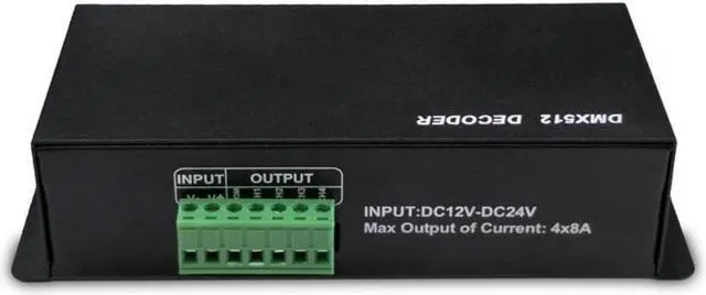 Main image of WS-DMX-KA-HL-350MA DMX512 Decoder DC12-24V Constant Current 350MA 700MA Controller for LED Strip Light  Lamp Module