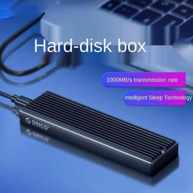 Main image of M2 NVMe Case USB C Gen2 10Gbps PCIe SSD Case M2 SATA NGFF 5Gbps M2 SSD Case Tool Free for 2230/2242/2260/2280 SSD