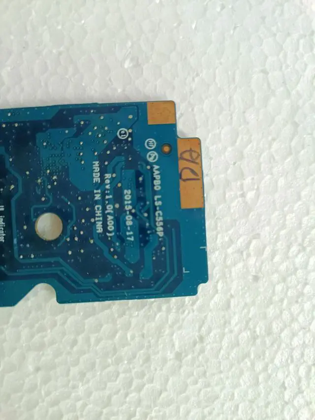 Alt view image 3 of 4 - Laptop Accessories LS-C556P for Precision 15 7510 Circuit Board Keyboard Small Board Connector 09V2TY 9V2TY
