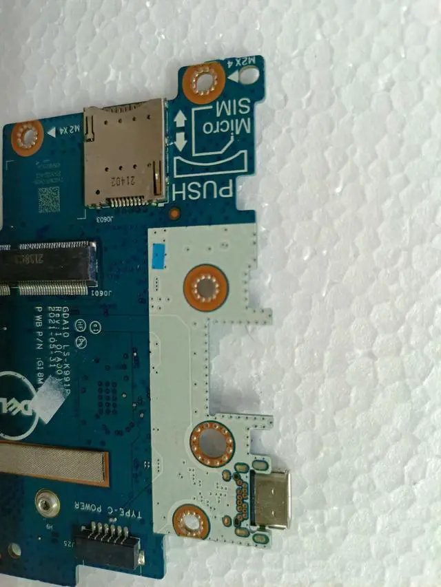 Alt view image 2 of 4 - LS-K991P for Chromebook 3100 USB Type-C Port Board Y3GN9 0Y3GN9 LS-K991P P/N G18MV