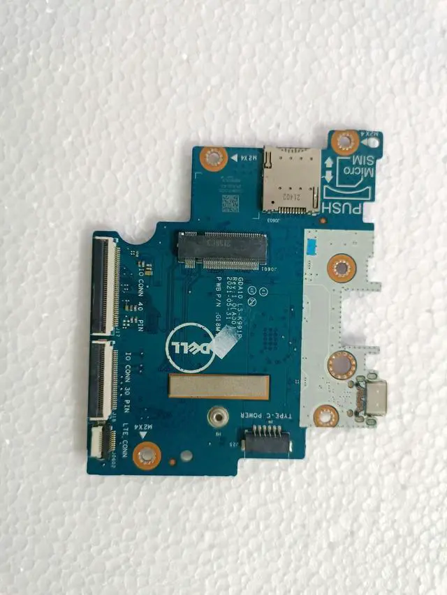 Alt view image 3 of 4 - LS-K991P for Chromebook 3100 USB Type-C Port Board Y3GN9 0Y3GN9 LS-K991P P/N G18MV