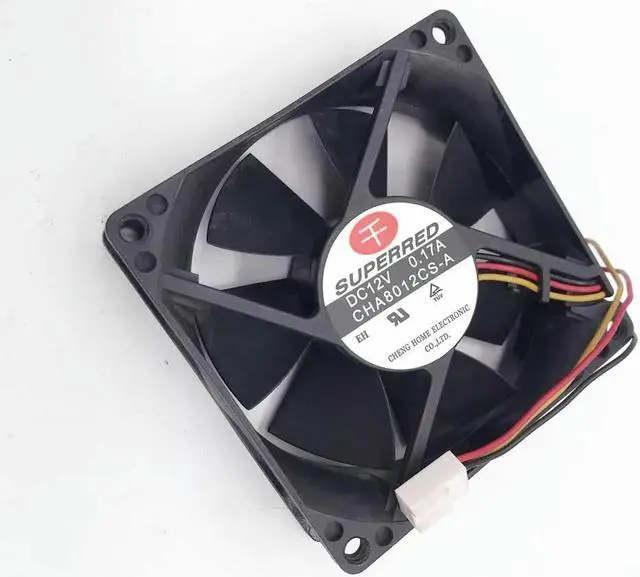 Alt view image 2 of 4 - Power Cooling Fan CHA8012CS-A Fits For DesignJet T1300 T2300 T770 T795 T790 T1200