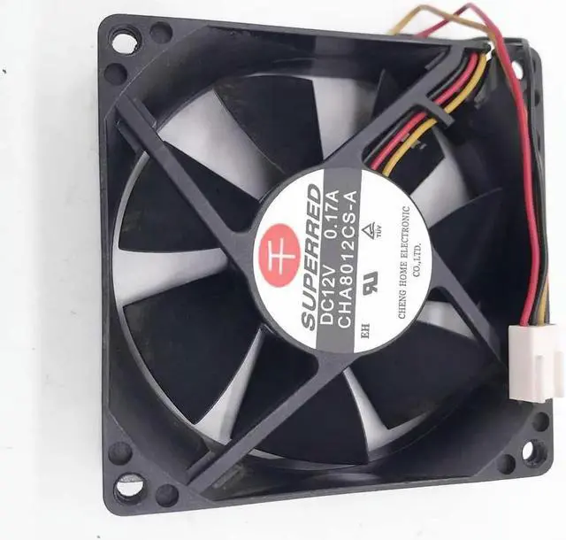 Alt view image 4 of 4 - Power Cooling Fan CHA8012CS-A Fits For DesignJet T1300 T2300 T770 T795 T790 T1200
