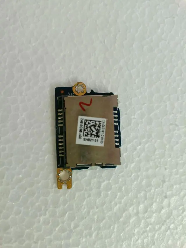 Alt view image 2 of 4 - for XPS 15 9500 Precision 5550 SD Card Reader IO Circuit Board H2HGT 0H2HGT LS-H821P