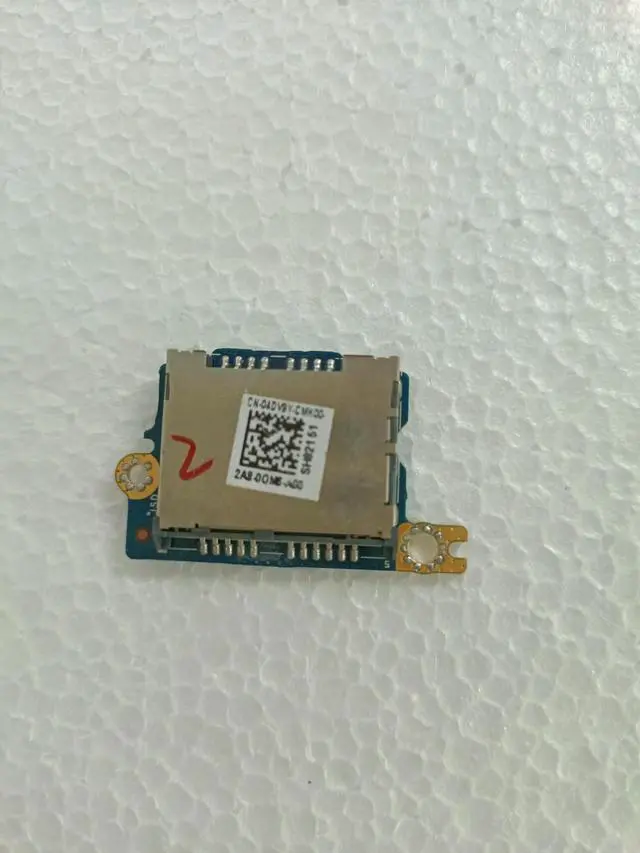 Alt view image 4 of 4 - for XPS 15 9500 Precision 5550 SD Card Reader IO Circuit Board H2HGT 0H2HGT LS-H821P