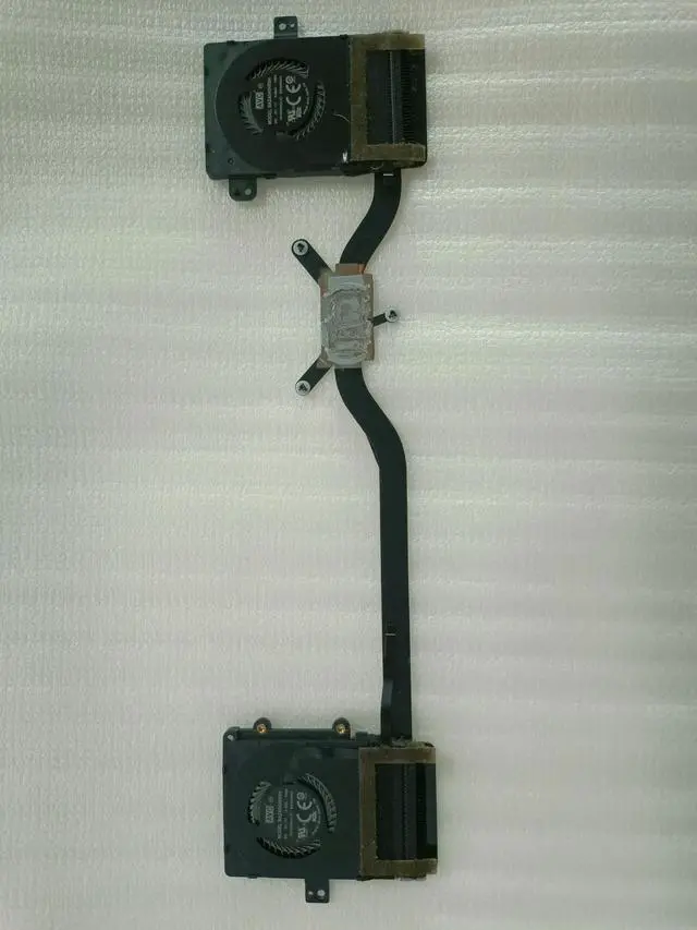 Alt view image 2 of 4 - CPU Cooling Fan Heatsink Radiator Cooler for Yoga 910-13IKB 13.9" Yoga 5 Pro Laptop 5H40M35079 AT122001VV0