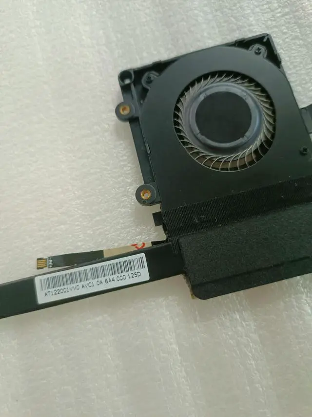 Alt view image 4 of 4 - CPU Cooling Fan Heatsink Radiator Cooler for Yoga 910-13IKB 13.9" Yoga 5 Pro Laptop 5H40M35079 AT122001VV0