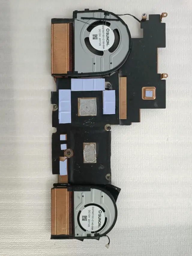 Main image of for Laptop X1 Extreme 4th P1 Gen 4 CPU Cooling Fan Heatsink Radiato FRU PN : 5H41D34325 5H41D34326