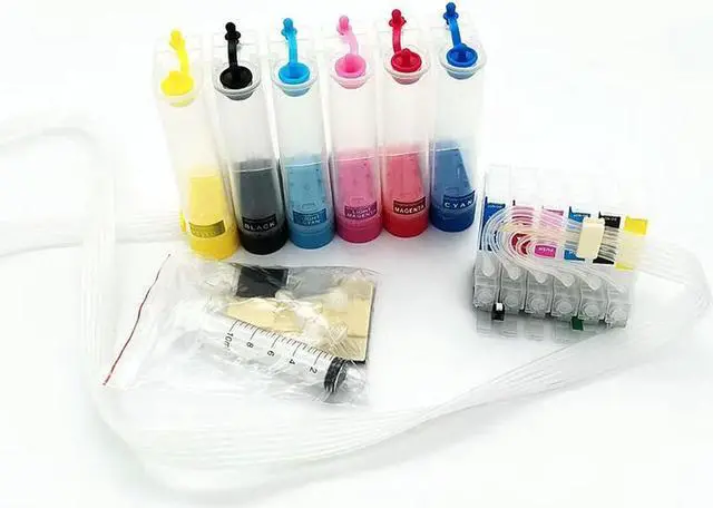 Alt view image 2 of 4 - Non-OEM CISS CIS Ink System T0811N-T0816N fits for 1430W printers printerparts