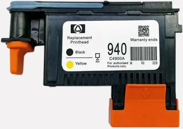 Main image of C4900A Black Yellow Printer Print Head 940 Fits For Officejet Pro 8500A 8000 A909N A910A A811A A909A 8500