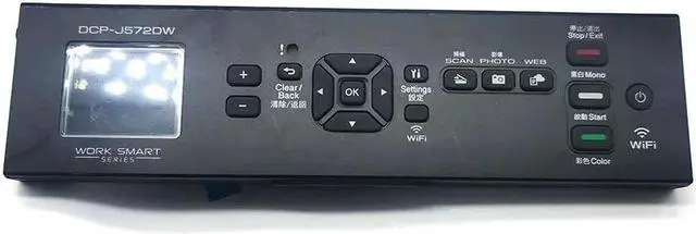 Alt view image 2 of 2 - Screen Control Panel Display Fits For Brother Work Smart J572DW J572 DCP-J572DW