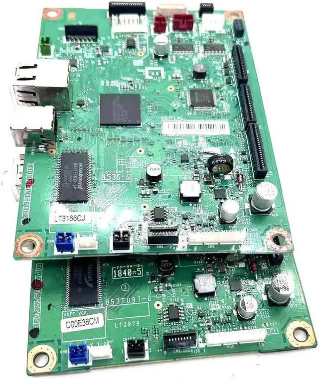 Alt view image 2 of 3 - Formatter Board Main Motherboard B57T097-5 B57T097-6 For Brother MFC-L2700 L2740 L2700DW MFC L2700DW MFC-L2700DW