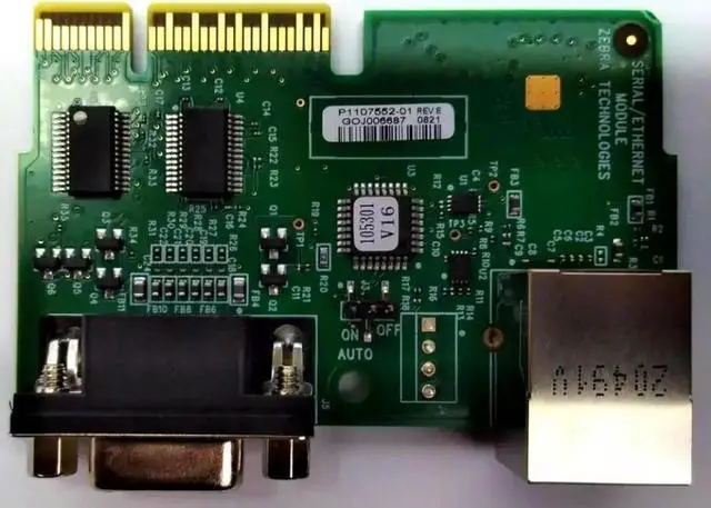 Alt view image 2 of 4 - Ethernet Card P1107552-01 Fits For ZD 620 ZD620 ZD610 ZD 610