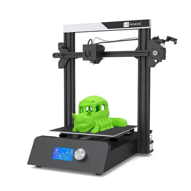 Alt view image 4 of 5 - JGMAKER Magic Upgraded 3D Printer DIY Kits Fast Assemble Open Source with Metal Base Resume Printing Filament Sensor Function 220x220x250mm