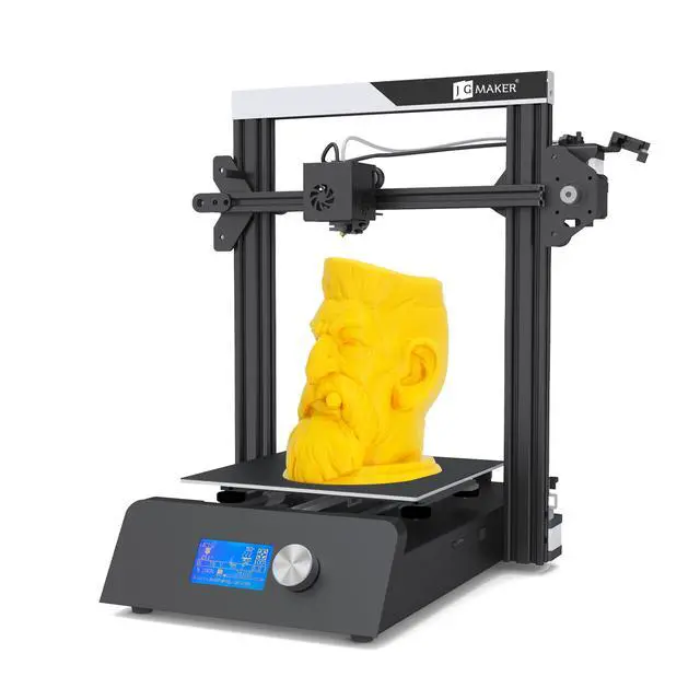 Alt view image 5 of 5 - JGMAKER Magic Upgraded 3D Printer DIY Kits Fast Assemble Open Source with Metal Base Resume Printing Filament Sensor Function 220x220x250mm