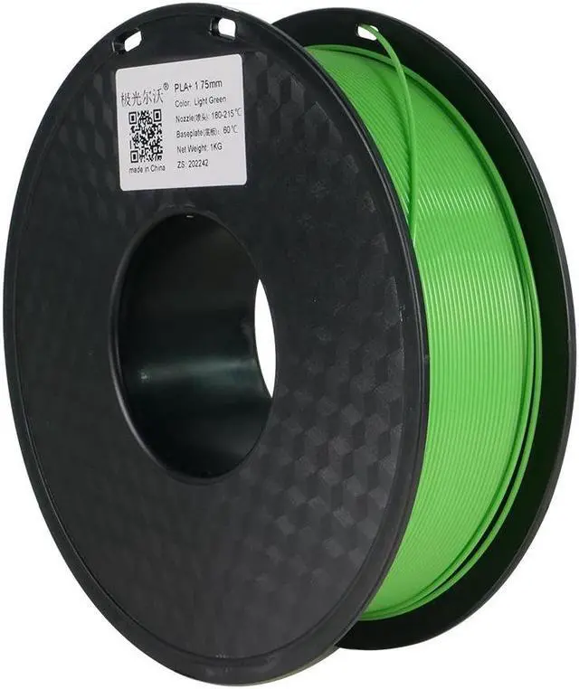 Alt view image 2 of 5 - JG MAKER 3D Printer PLA Plus(PLA+) 1.75mm,Orange 1 KG Spool, Dimensional Accuracy +/- 0.03 mm, 3D Printing Filament Suitable for Most FDM 3d Printers and 3D Pens Green