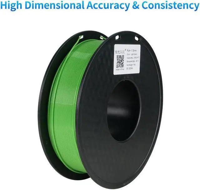 Alt view image 5 of 5 - JG MAKER 3D Printer PLA Plus(PLA+) 1.75mm,Orange 1 KG Spool, Dimensional Accuracy +/- 0.03 mm, 3D Printing Filament Suitable for Most FDM 3d Printers and 3D Pens Green