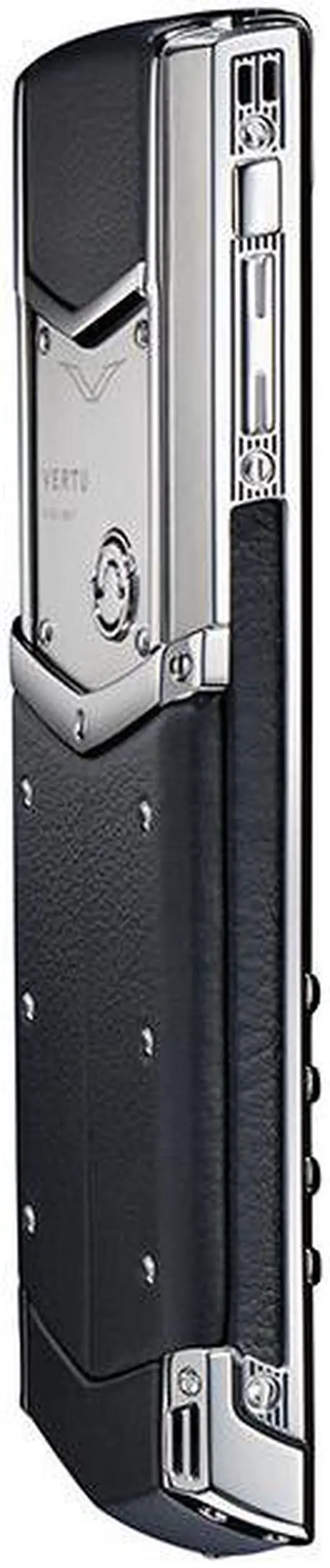 Alt view image 5 of 6 - VERTU SIGNATURE V Luxury Business Mobile Phone Pure Silver