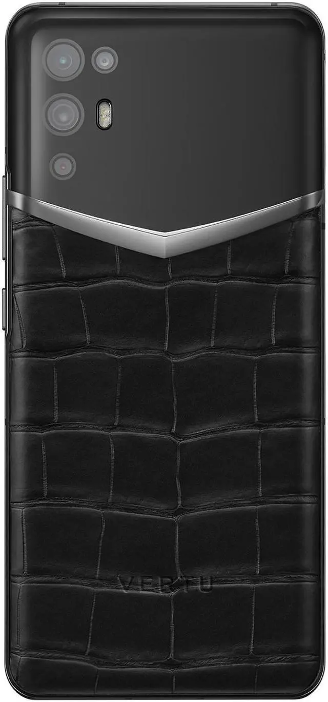 Alt view image 2 of 6 - Vertu iVERTU 5G Unlocked Android Smartphone,12G RAM + 512G ROM,64MP Camera,Dual-SIM Cell Phone,Alligator Leather Craft Black