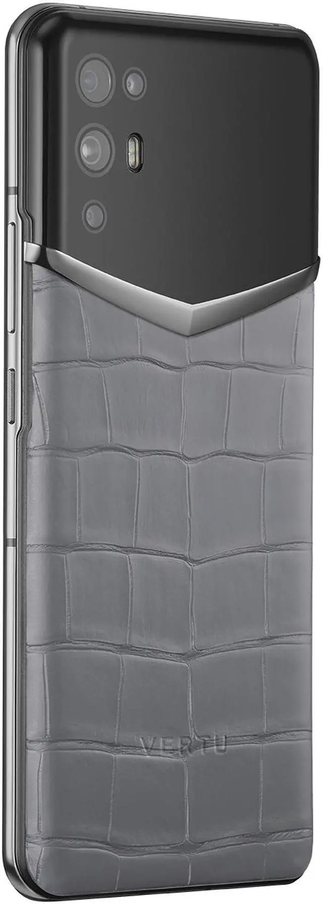 Alt view image 3 of 6 - Vertu iVERTU 5G Unlocked Android Smartphone,12G RAM + 512G ROM,64MP Camera,Dual-SIM Cell Phone,Alligator Leather Craft Grey