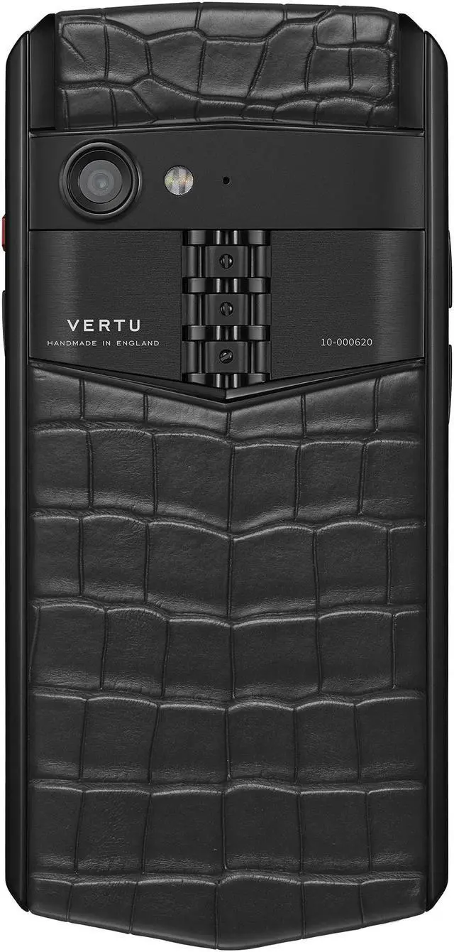 Alt view image 4 of 5 - Vertu ASTER P Gothic Unlocked Android Smartphone,6G+128G,Titanium Alloy Frame & Sapphire Crystal Screen,Alligator Leather Craft Black