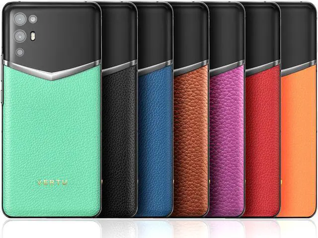 Alt view image 7 of 7 - VERTU 5G Smartphone Unlocked Phones with Butler Service 12G RAM + 512G ROM,64MP Camera,Dual-SIM Nano Android Phone,Calf Leather Craft iVERTU Green