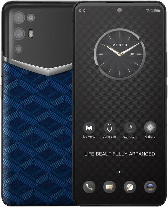 Main image of Vertu iVERTU 5G Monogram Unlocked Android Smartphone,12G RAM + 512G ROM,64MP Camera,Dual-SIM Cell Phone,Blue Monogram