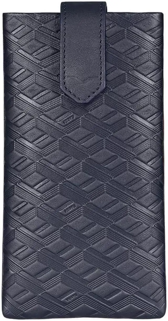 Alt view image 2 of 4 - VERTU Luxury Phone Leather Case for METAVERTU iVERTU,Calf Leather Craft,Wear-Resistant Shockproof Slip Phone Bag Handmade Business Phone Case Brown