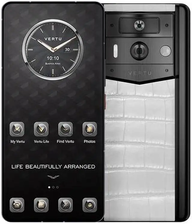 Main image of METAVERTU 2nd Generation White Alligator Web3 AI Phone