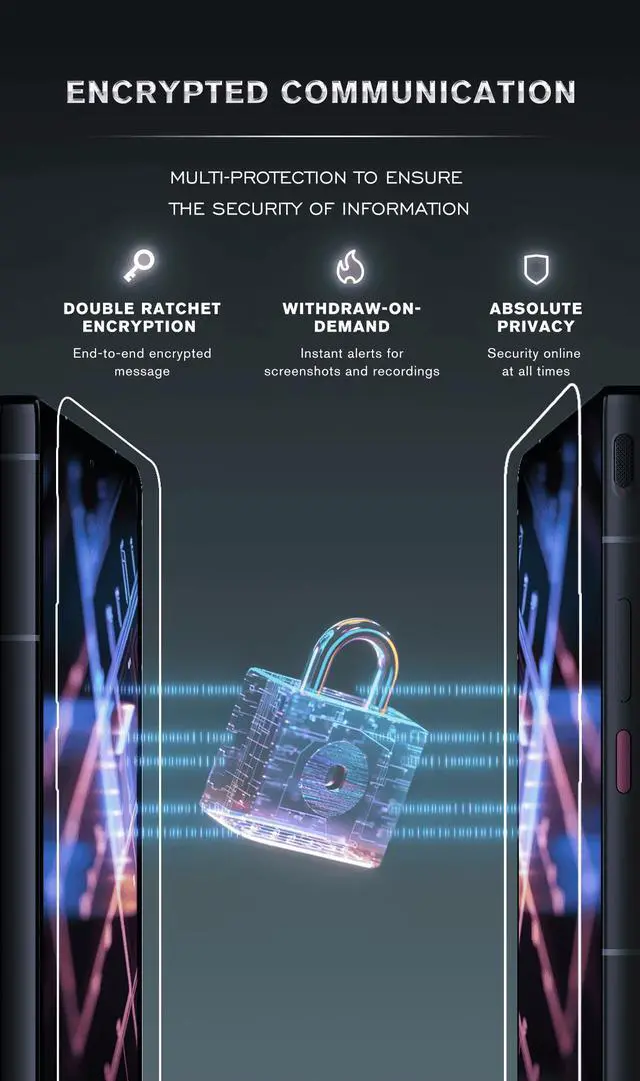 Alt view image 2 of 7 - METAVERTU 2nd Generation White Alligator Web3 AI Phone