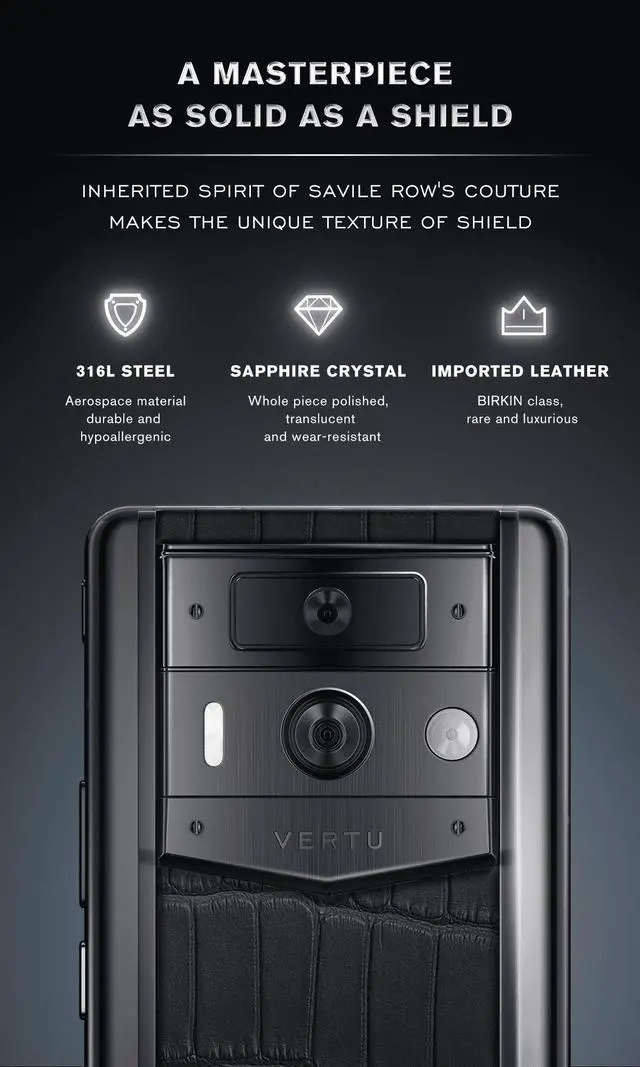 Alt view image 7 of 7 - METAVERTU 2nd Generation White Alligator Web3 AI Phone
