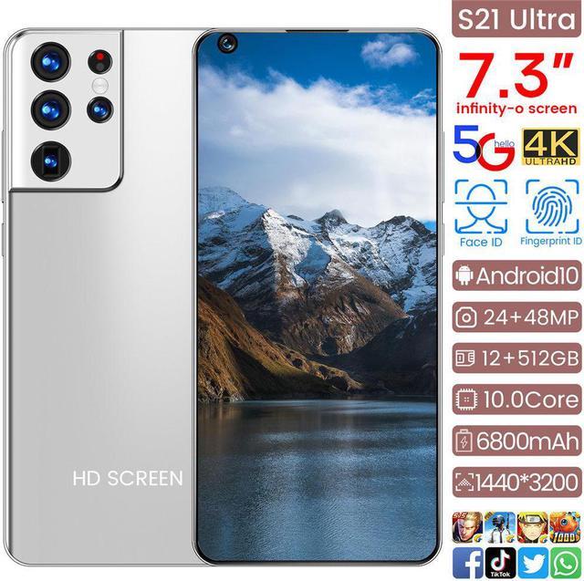 s21 ultra smartphone andriod10 16g 512gb