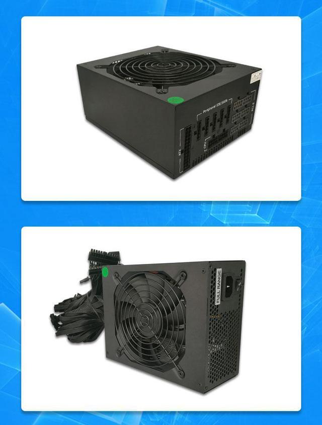 Alt view image 5 of 7 - 1800W PSU Full Moduler Power Supply for Computer 6 Video Card Mining Bitcoin Miner ATX PC 110V-220V ETH ETC ZEC ZCASH DGB XMR