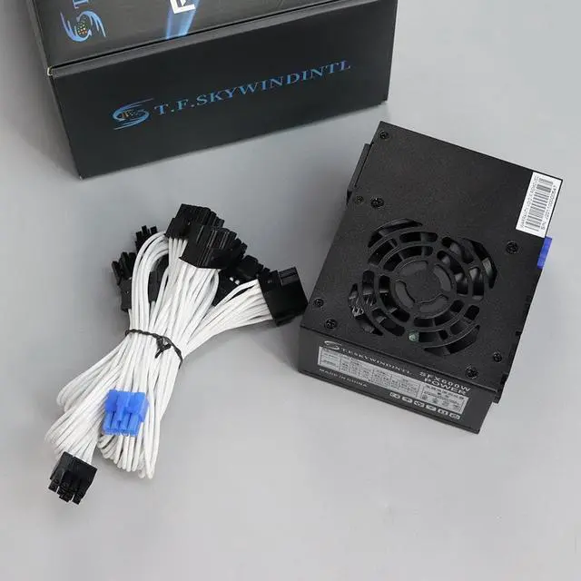 Alt view image 8 of 7 - 600W SFX PC Power Supply Fully Modular 80+ Gold PSU Silent FDB Fan Mini ITX Solution/SFX 12V / Micro ATX PSU
