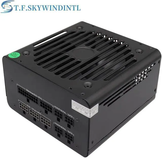 Alt view image 3 of 6 - Full Modular 700W PC PSU Power Supply Unit Gaming Quiet 120mm Fan 110V 220V ATX Desktop computer Power Supply