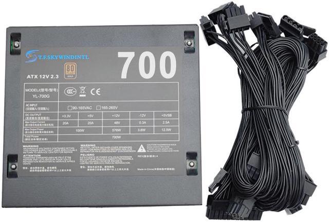 700W Modular Power supply unit 700W pc PSU PFC Silent Fan ATX 24pin 12V PC  Computer SATA Gaming PC Power Supply For Intel AMD 110V 220v