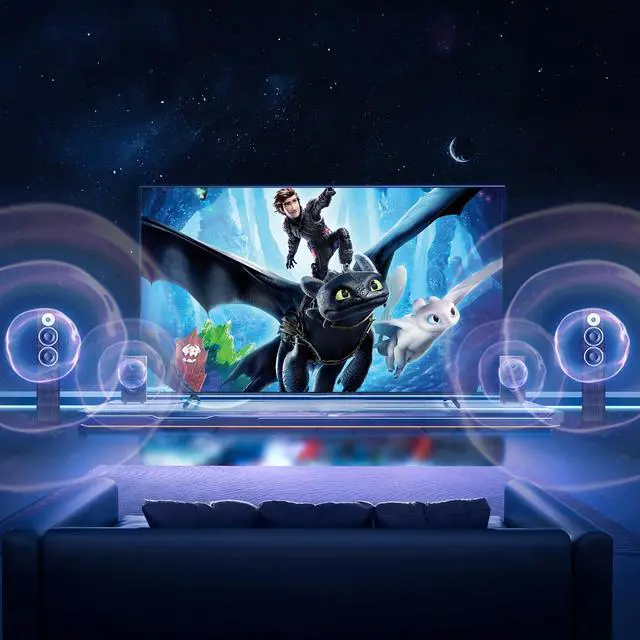 Alt view image 6 of 7 - BUCIER 4K@60Hz HDMI Switch Splitter 2 in 4 Out with Remote, 2x4 HDMI Splitter Switcher 4K with SPDIF & 3.5mm Audio,Support 4K,3D,1080p,HDCP2.2,HDR 10 for PS5/4,Xbox,Fire Stick,etc